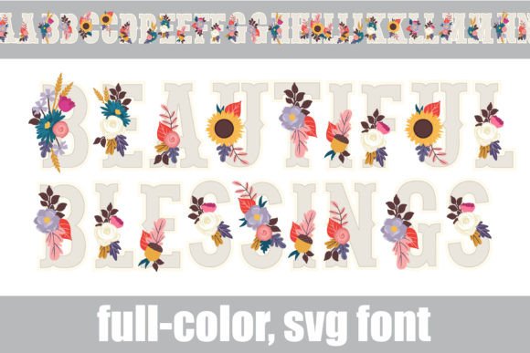 Beautiful Blessings: A Font for Autumn's Warmth