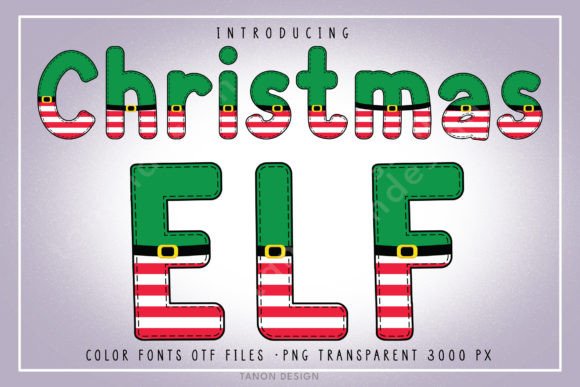 Bring Holiday Magic to Your Designs with Christmas Elf Font