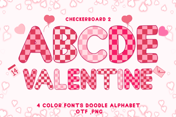 Checkerboard 2: The Adorable Color Font for Every Creative Project