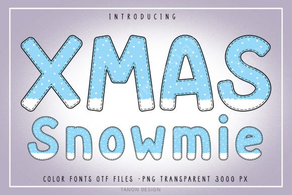 Christmas Snowmie: A Festive Font for Your Holiday Designs