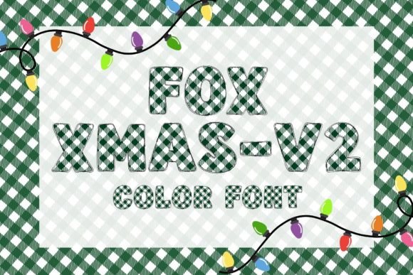 Creating Cheerful Designs with the Fox Xmas-v2 Font