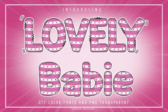 Introducing Lovely Babie: A Font for Valentine's Day and Beyond