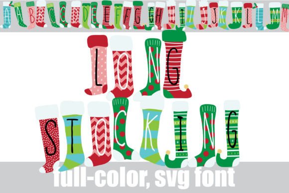 Long Stockings: A Festive Font with Handwritten Charm