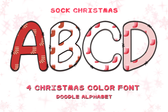 Sock: The Adorable Color Font for Festive Designs