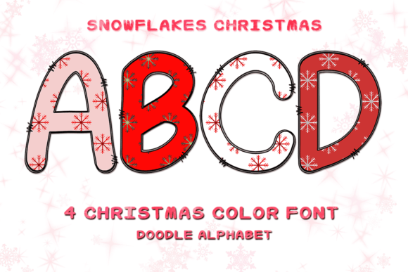 Unwrapping the Magic of Snowflakes: A Festive Font for Every Project