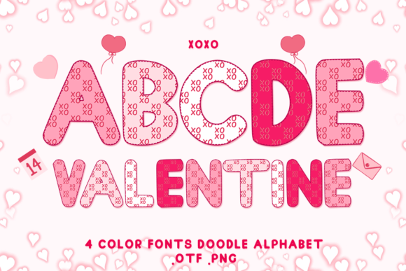 Xoxo: Adorable Color Fonts for Every Heartfelt Project